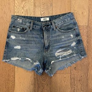 JBD denim ripped shorts blue Jean